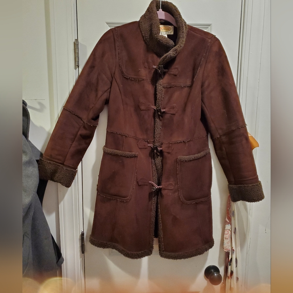 Medium Petite Brown Talbots Winter Coat